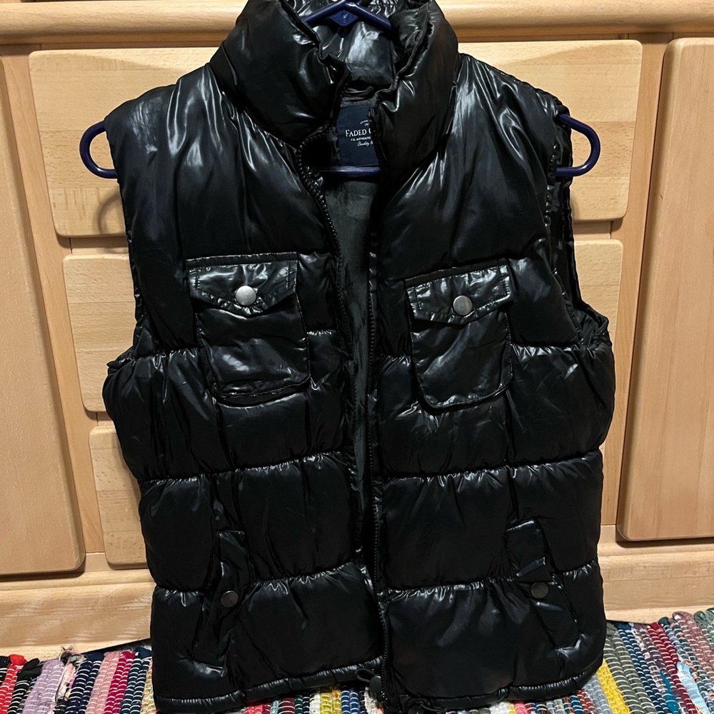 Black Men's Vest